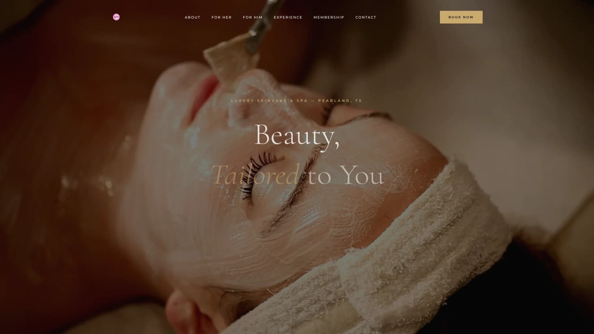 Taylor Made Esthetics website designed by Smart Scale — Beauty / Aesthetics