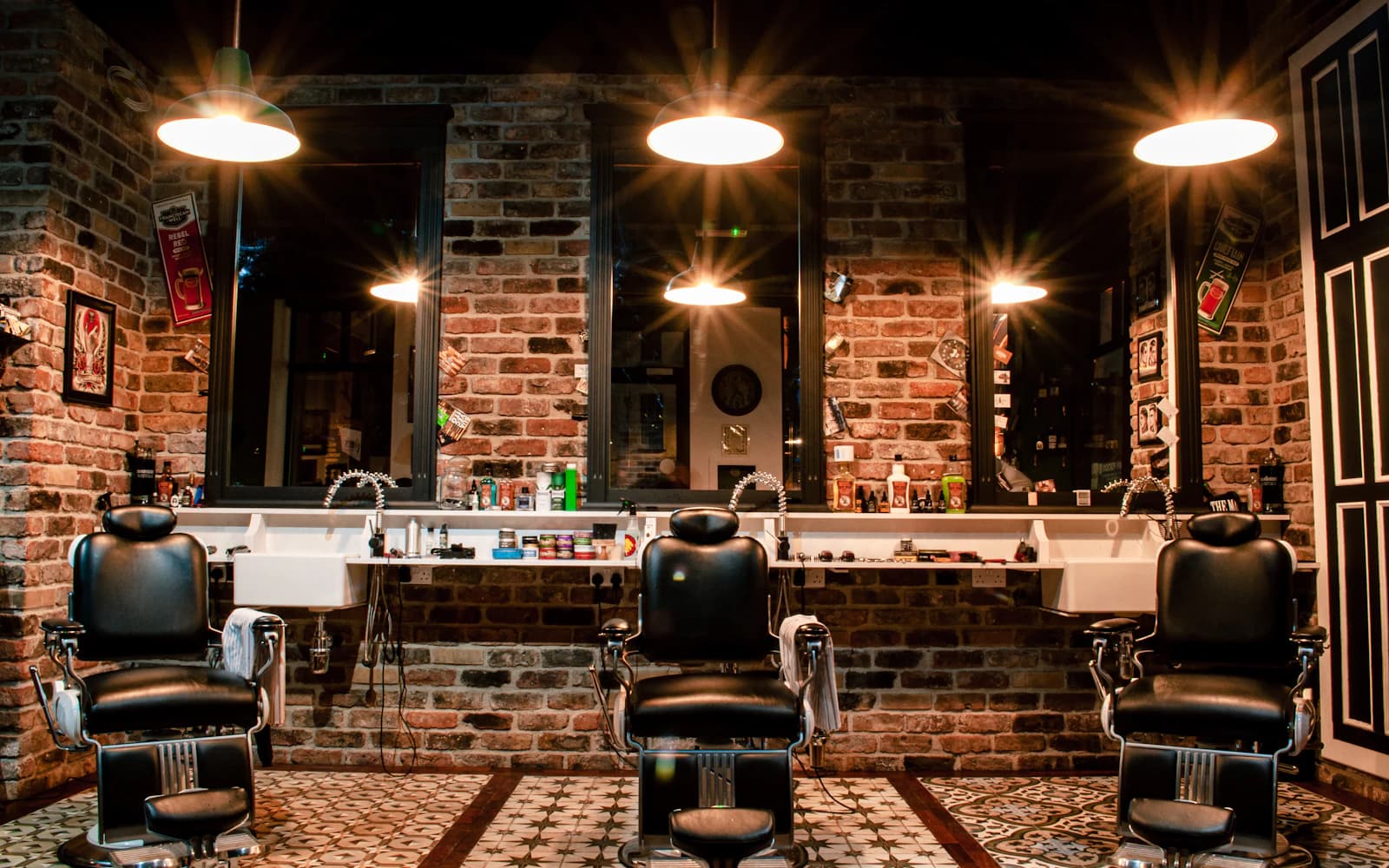 The Houston Barber website designed by Smart Scale — Barbershop / Grooming