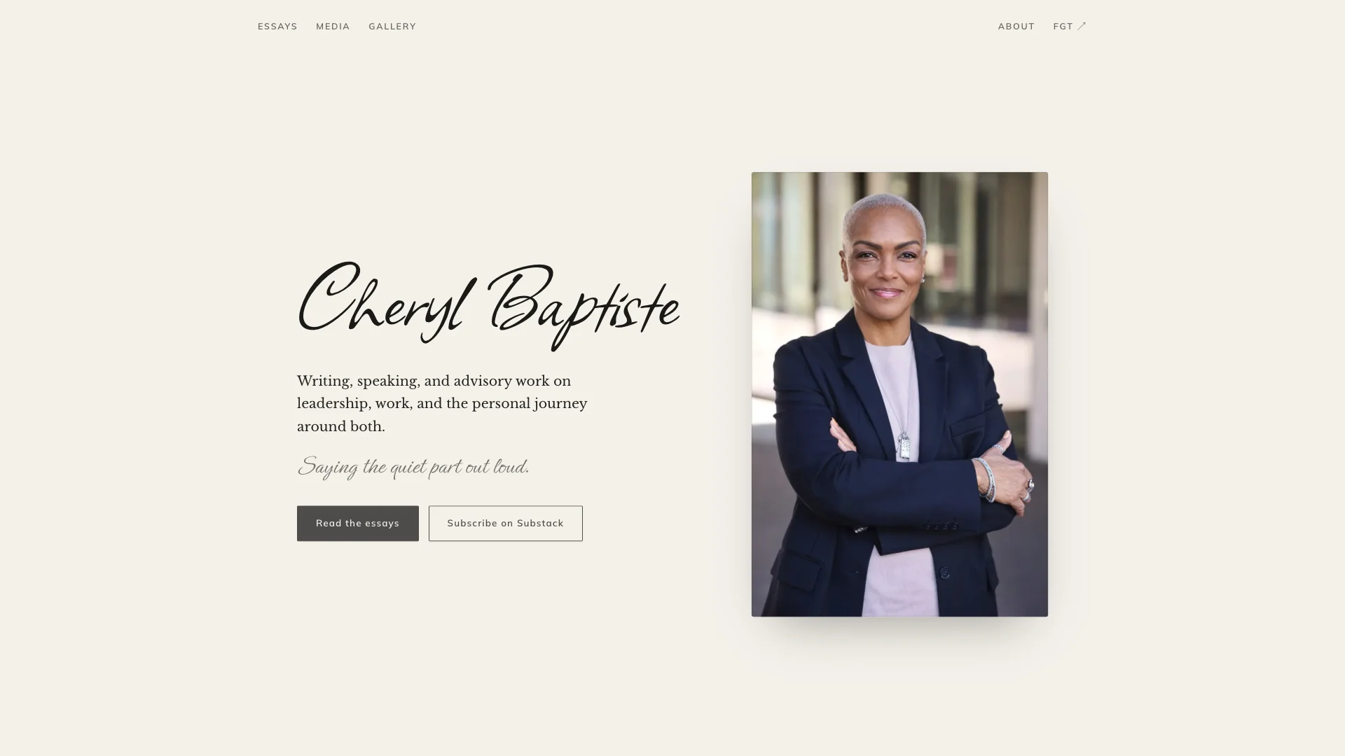 Cheryl Baptiste